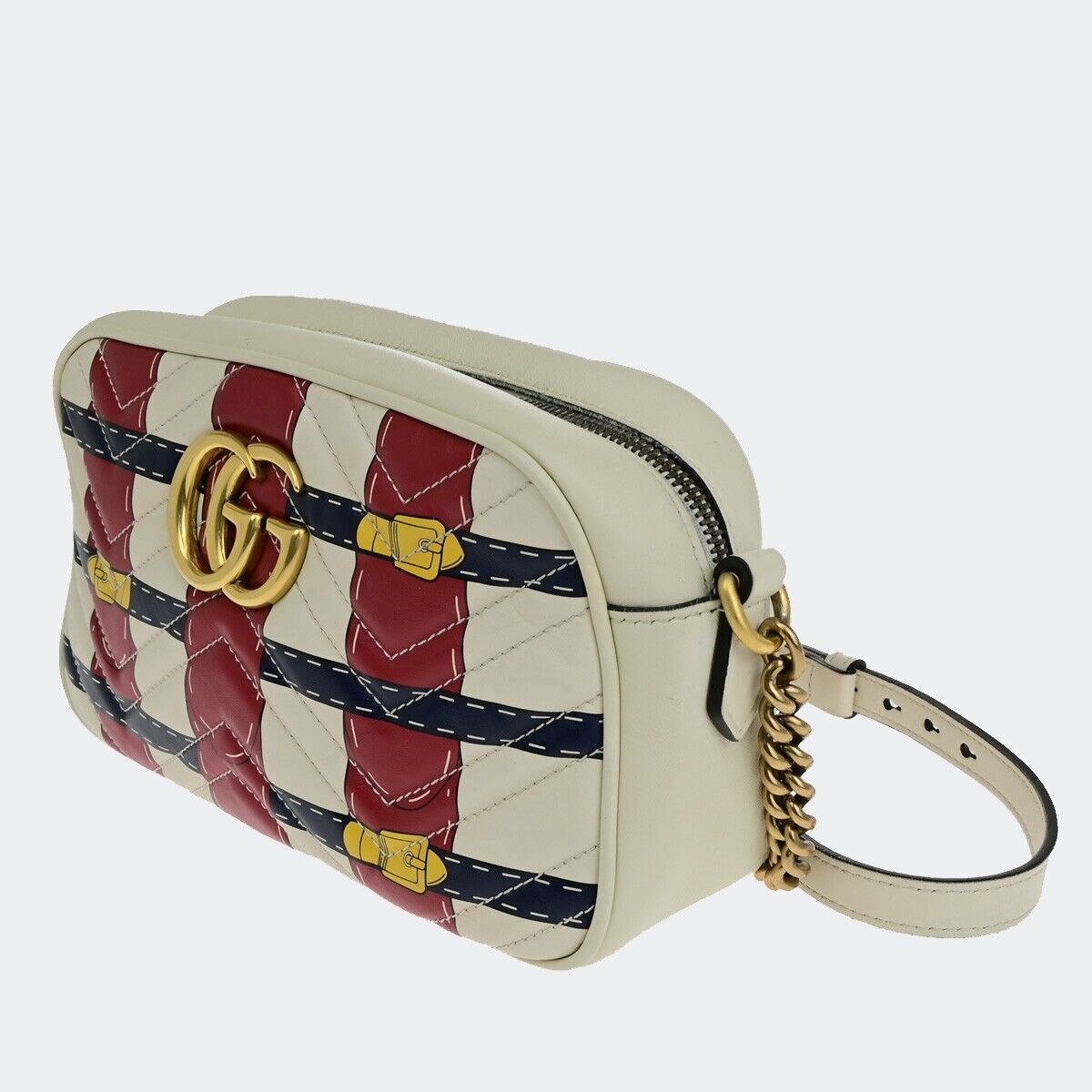 Gucci Quilted Chain Tote