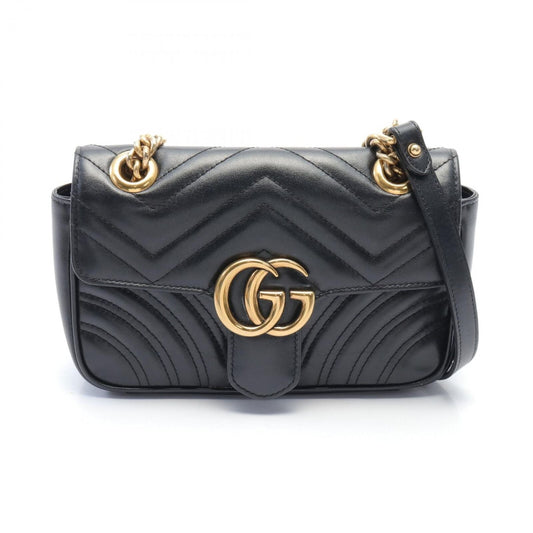 Gucci Chain Leather Shoulder Bag