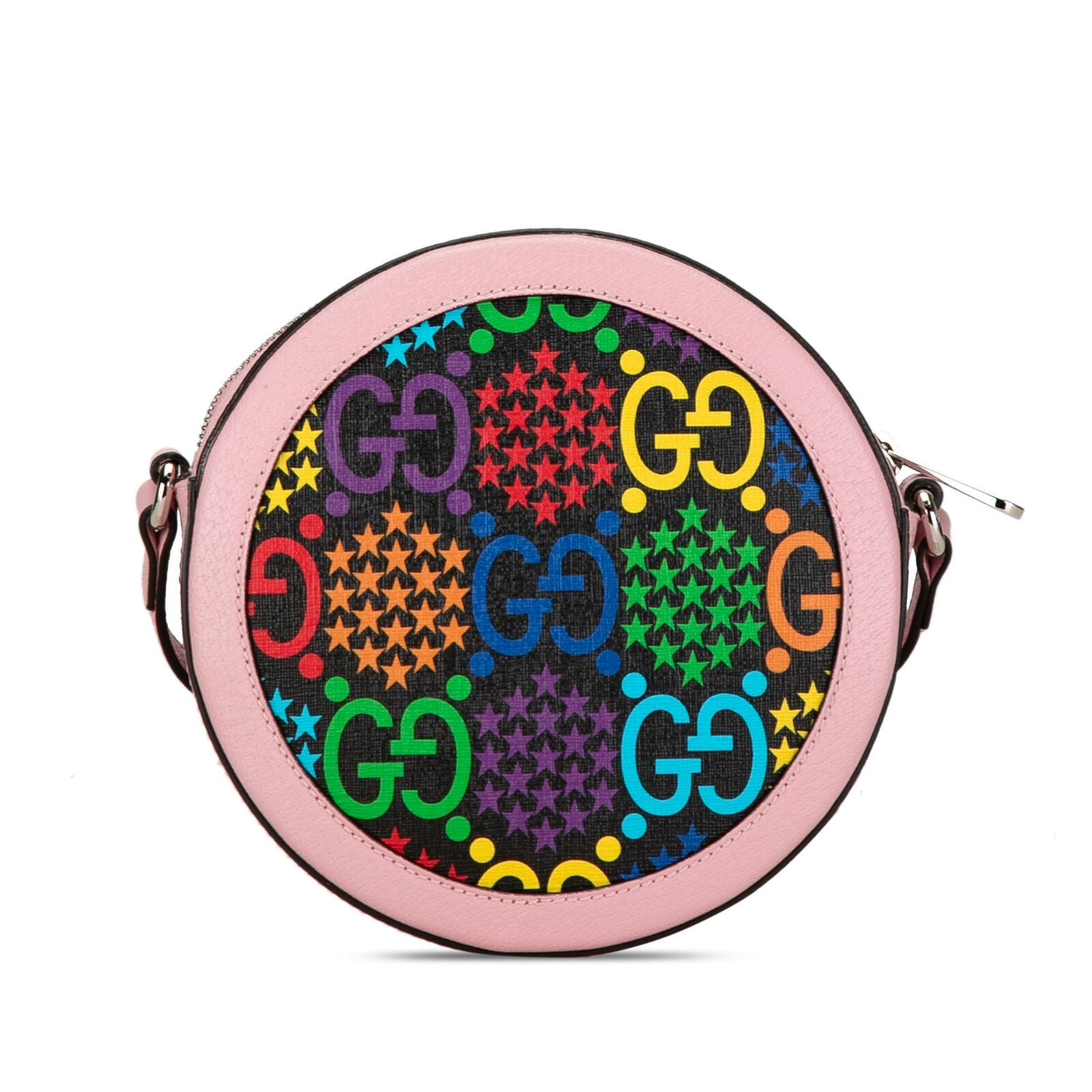 Gucci Monogram Leather Canvas Crossbody