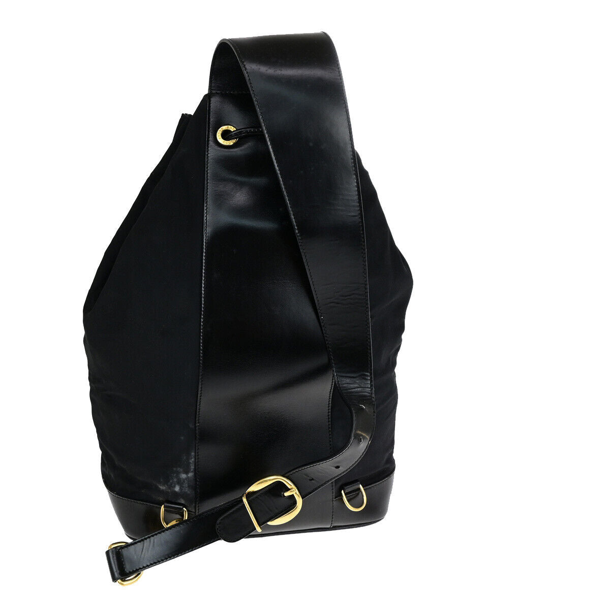 Gucci Nylon Leather Shoulder Bag