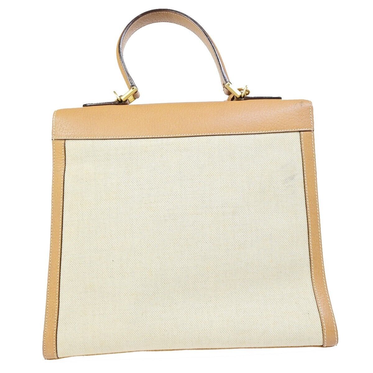 Gucci Leather Canvas Shoulder Bag