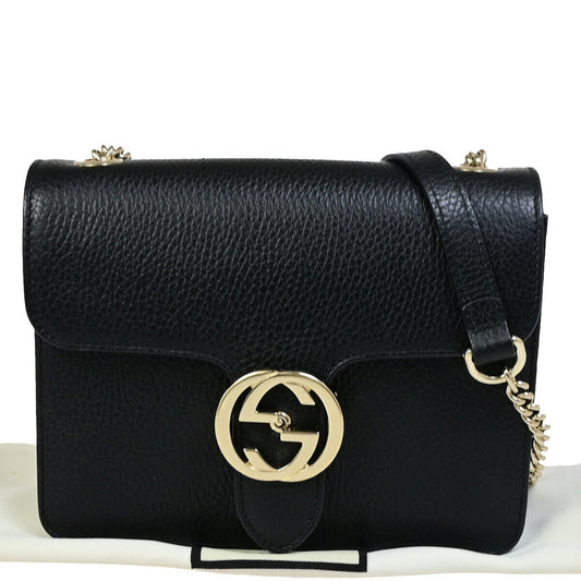 Gucci Chain Leather Shoulder Bag