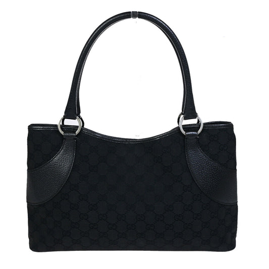 Gucci Leather Canvas Tote