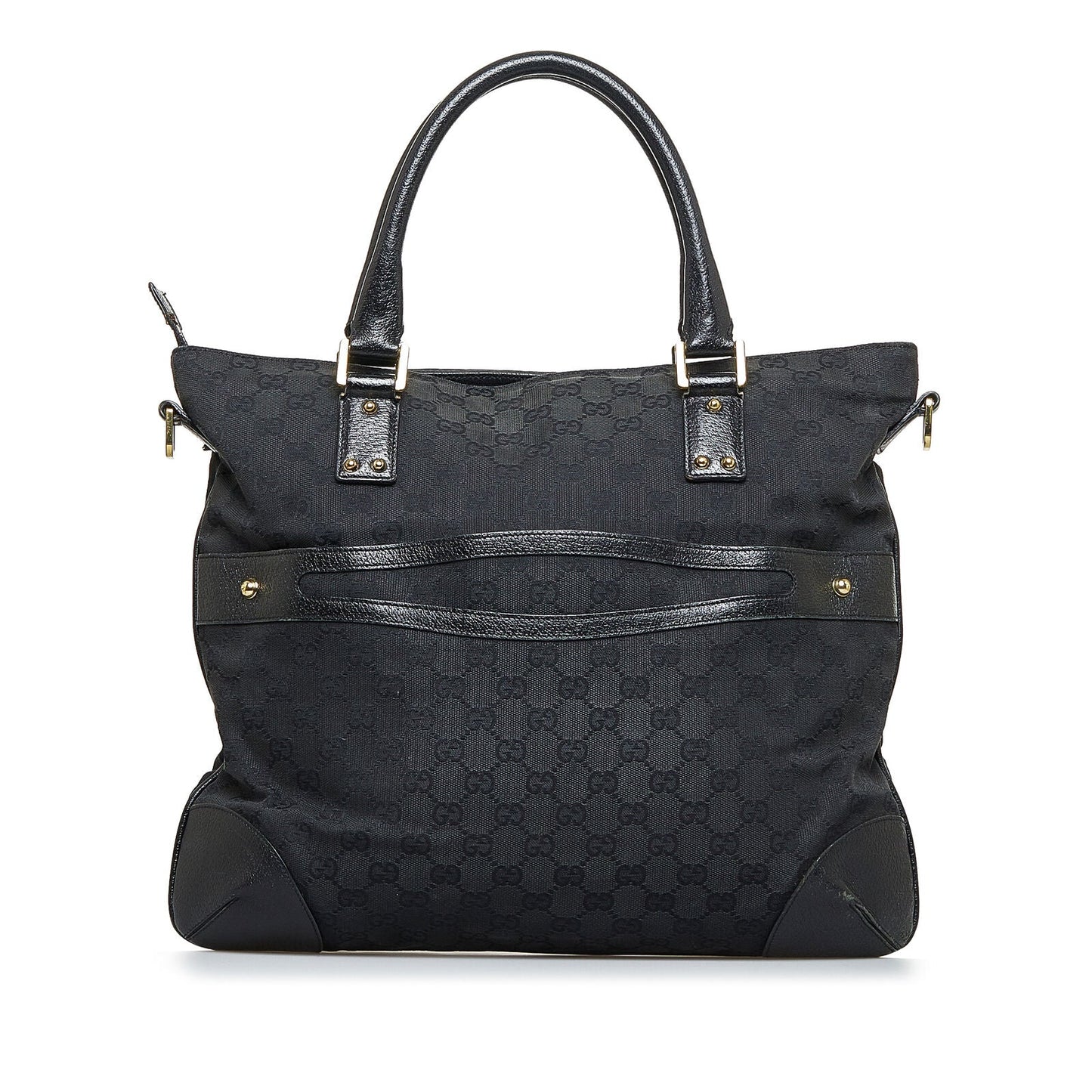 Gucci Monogram Canvas Shoulder Bag
