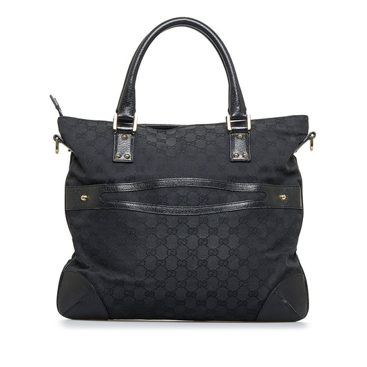 Gucci Monogram Canvas Shoulder Bag