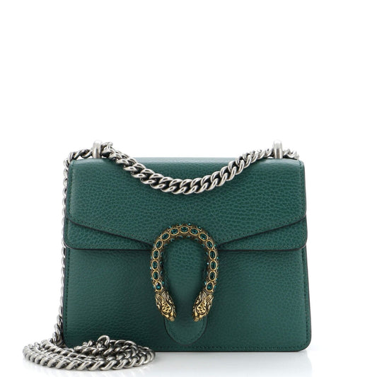 Gucci Lou Chain Leather Handbag