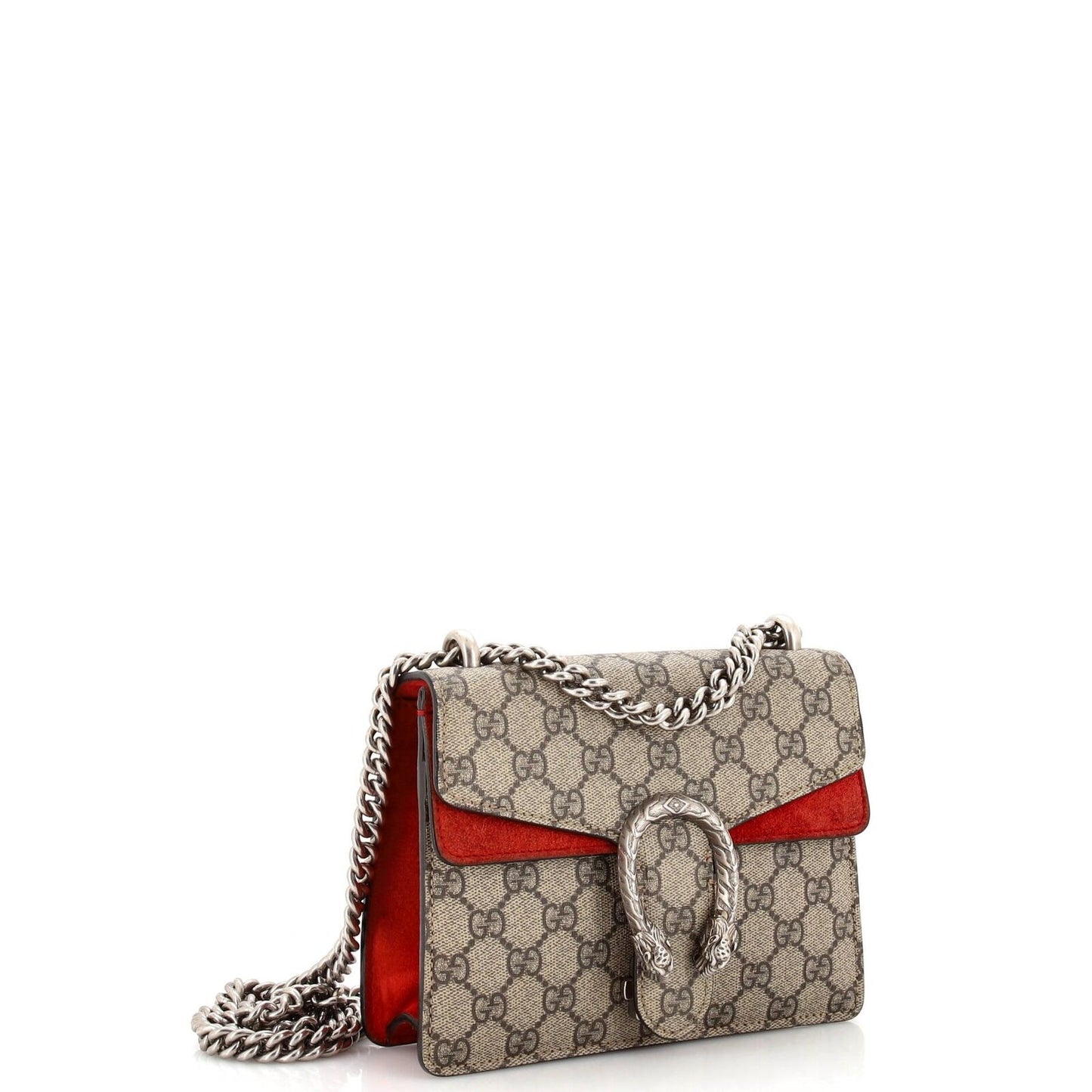 Gucci Lou Monogram Chain Mini Crossbody