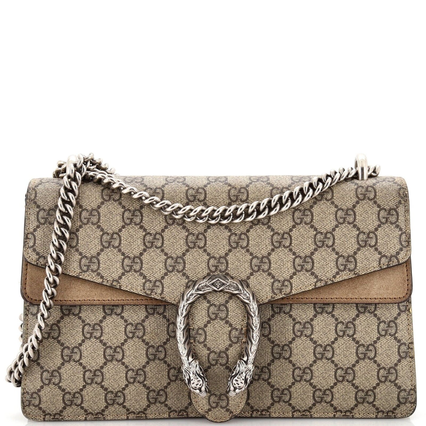 Gucci Monogram Chain Canvas Crossbody