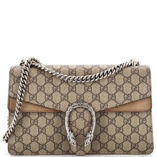 Gucci Monogram Chain Canvas Crossbody
