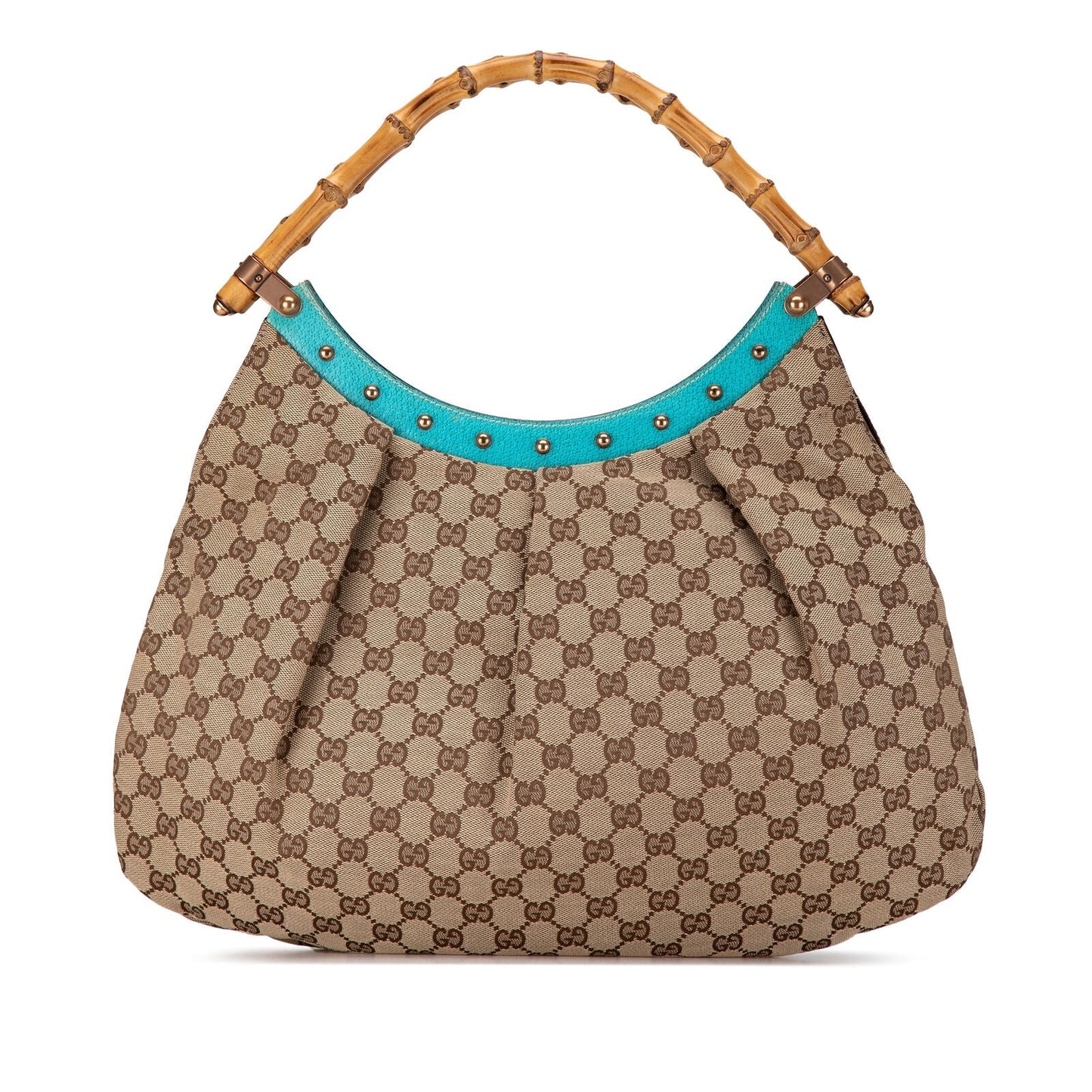 Gucci Monogram Canvas Shoulder Bag