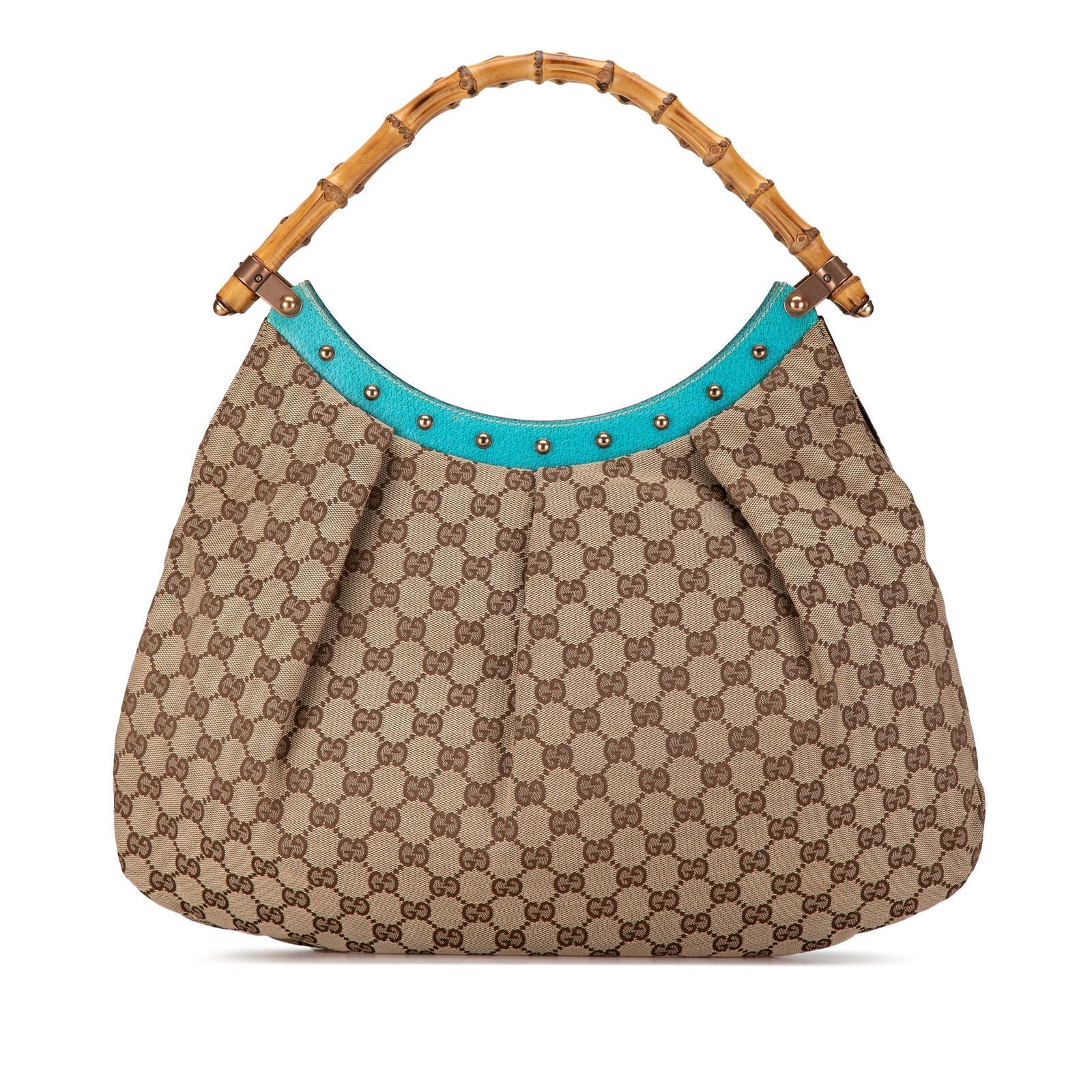 Gucci Monogram Canvas Shoulder Bag
