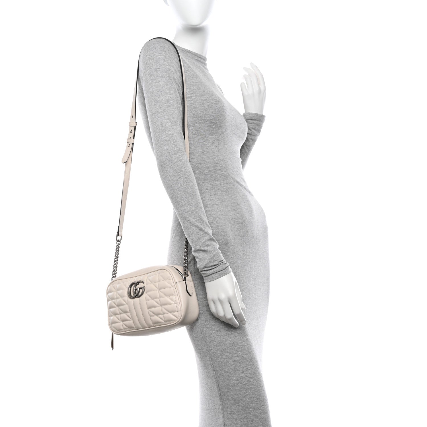 Gucci Chain Leather Shoulder Bag
