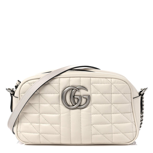 Gucci Twist Chain Leather Shoulder Bag