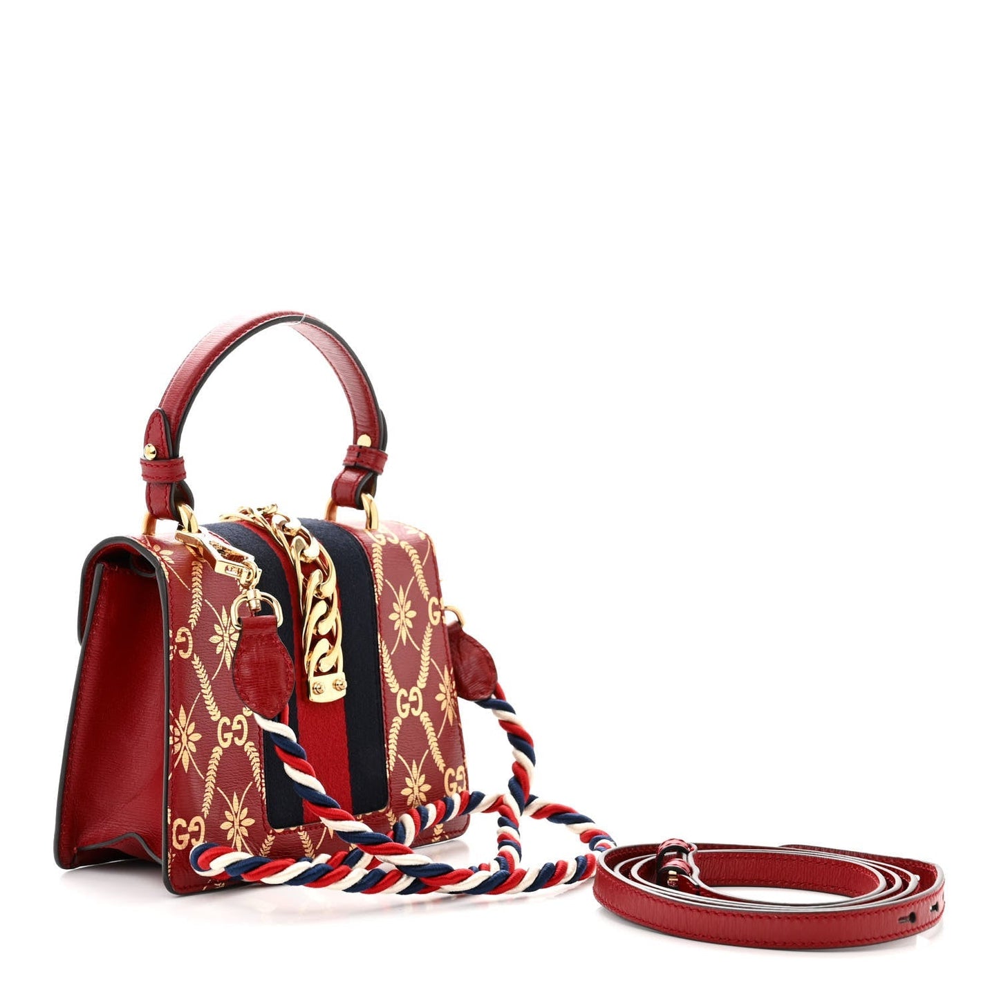 Gucci Leather Mini Shoulder Bag