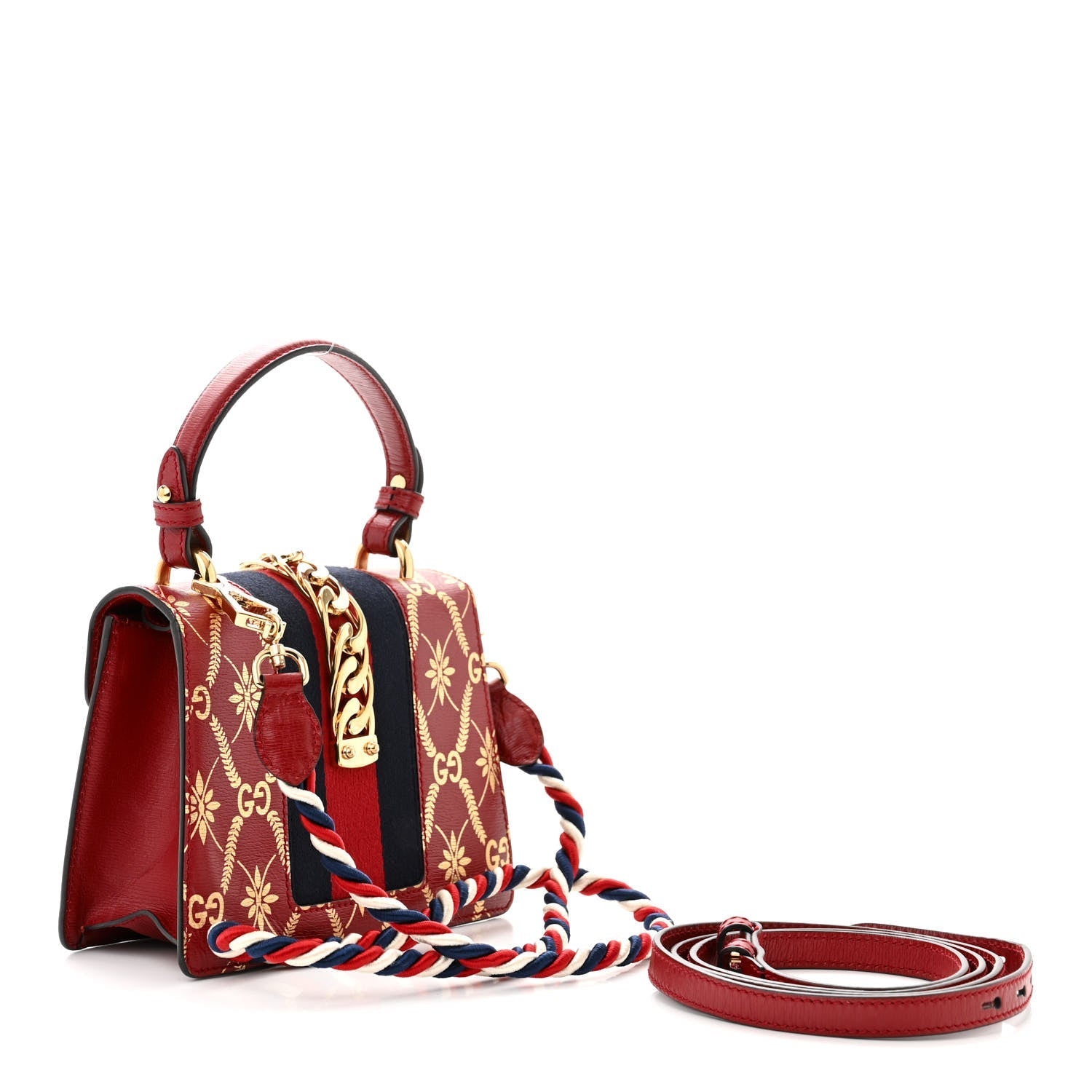 Gucci Leather Mini Shoulder Bag