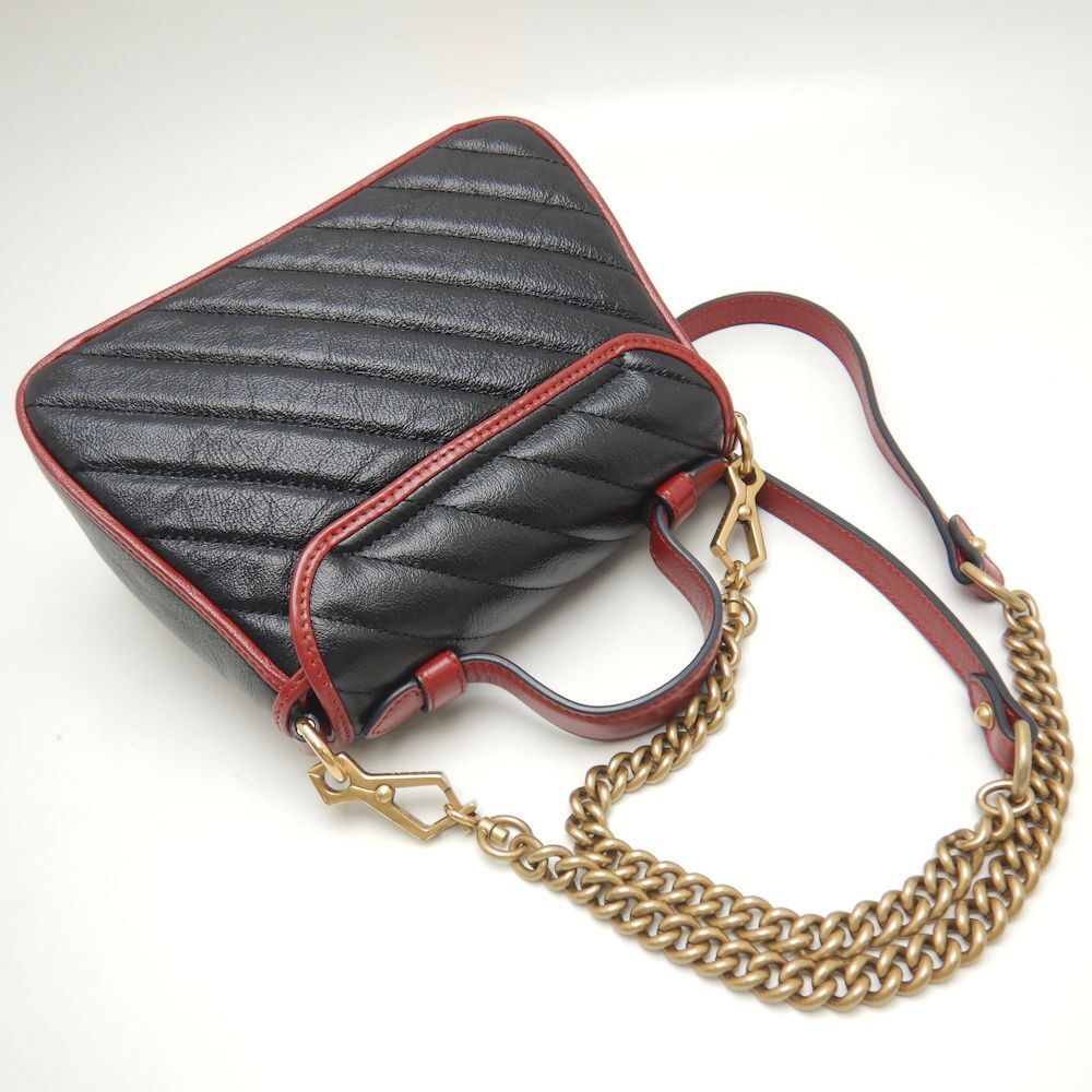 Gucci Leather Mini Shoulder Bag