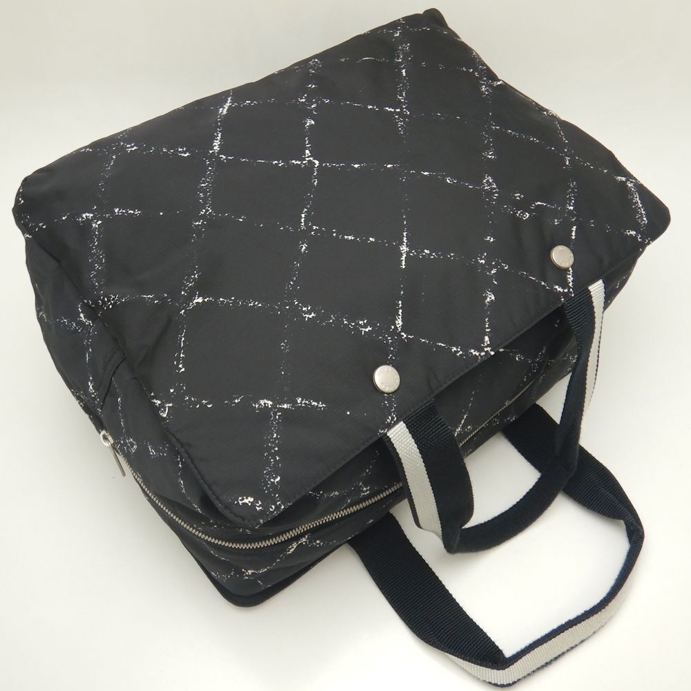 Chanel Boston Bag Travel Line Nylon
