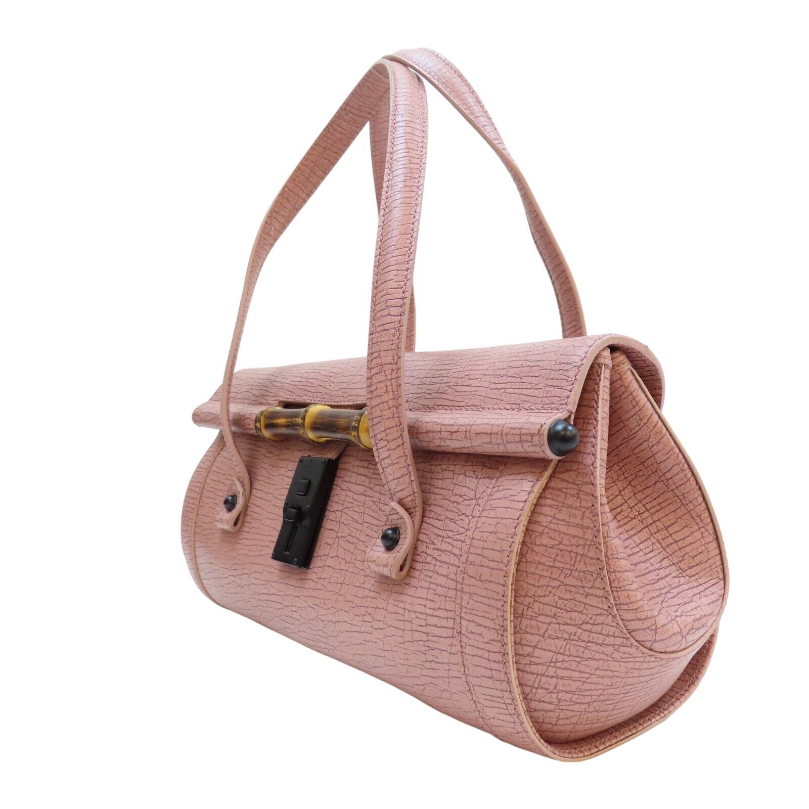 Gucci Leather Top Handle Shoulder Bag