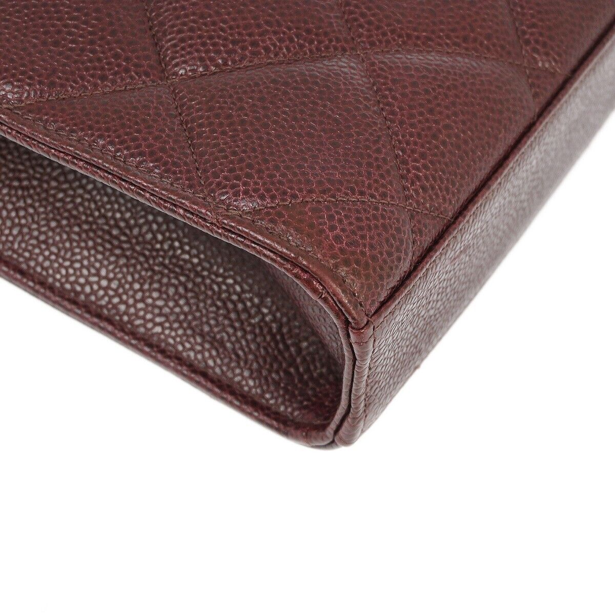 Chanel Bordeaux Caviar Briefcase