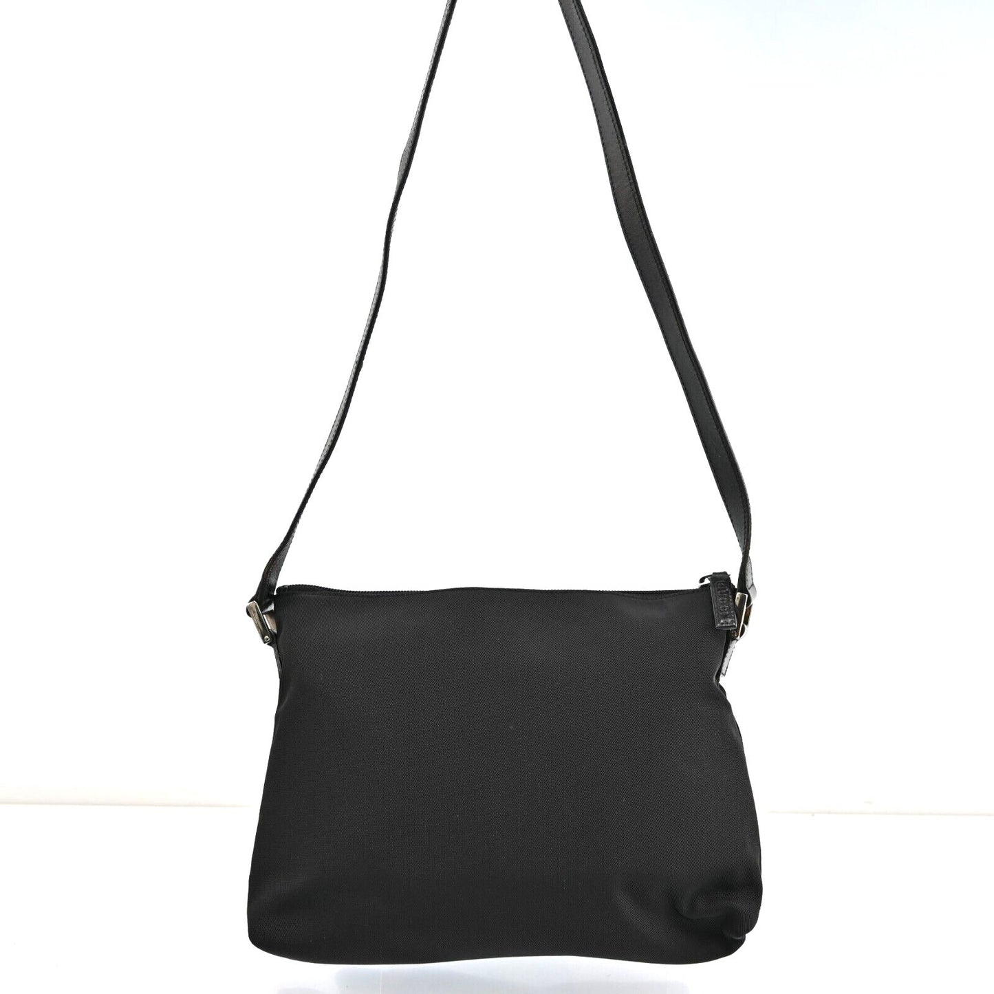 Gucci Nylon Leather Shoulder Bag