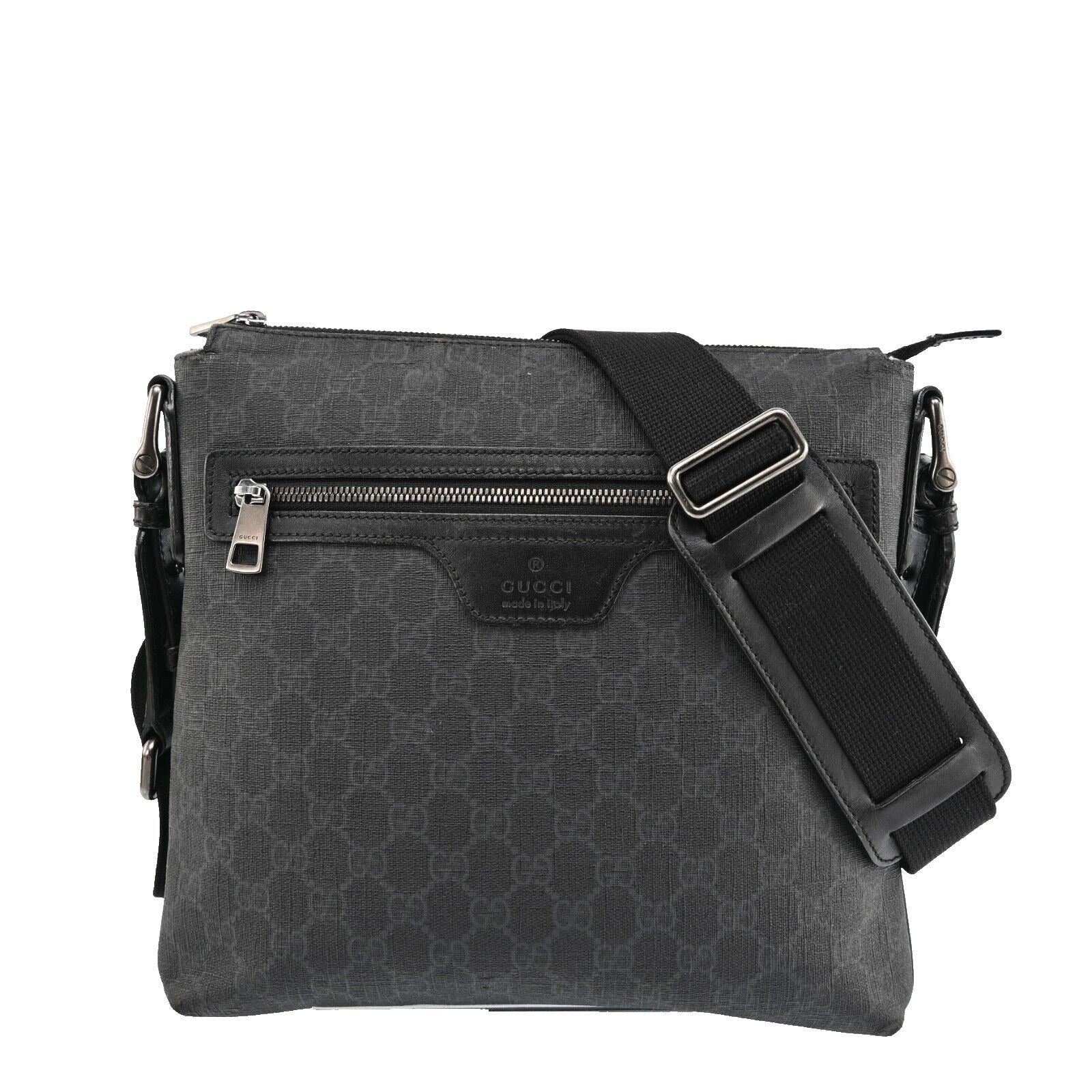 Gucci Lou Monogram Leather Shoulder Bag