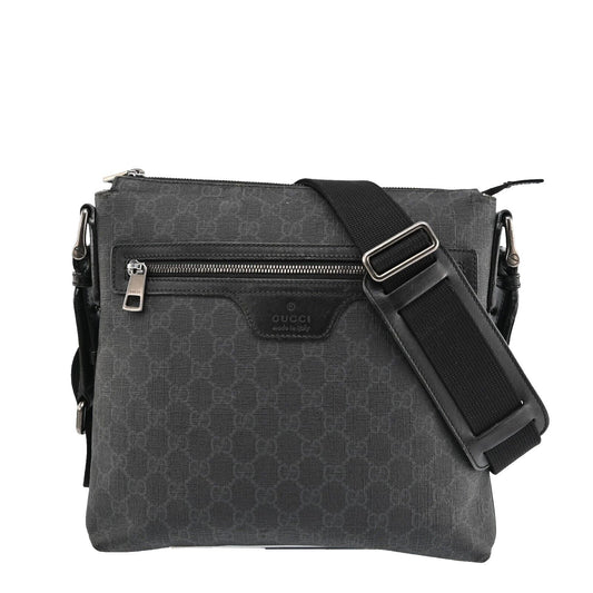 Gucci Lou Monogram Leather Shoulder Bag