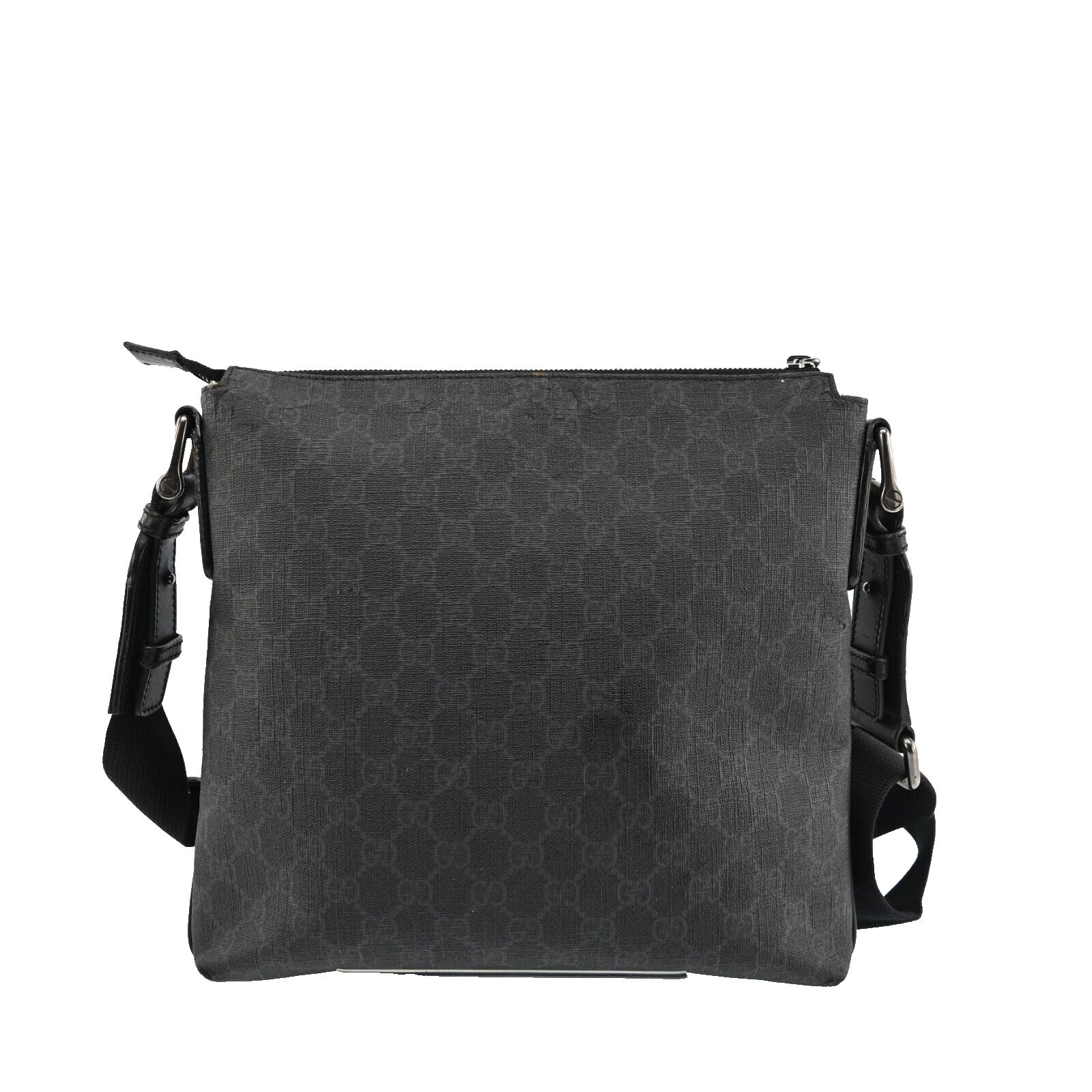 Gucci Lou Monogram Leather Shoulder Bag