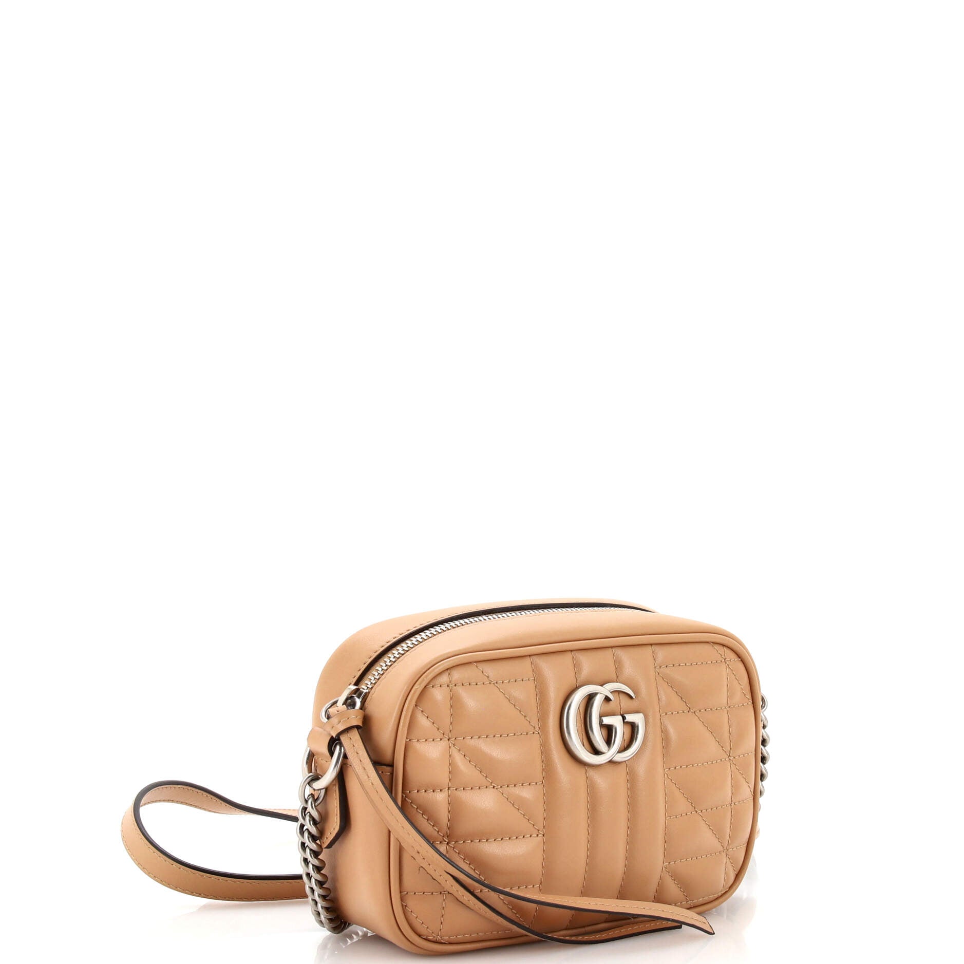Gucci Lou Chain Leather Shoulder Bag