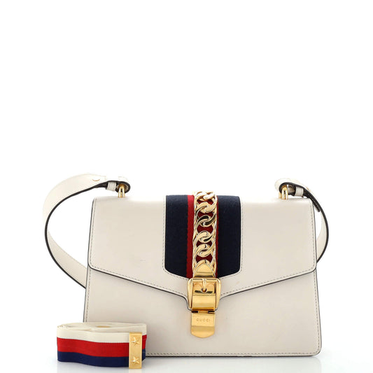 Gucci Chain Leather Shoulder Bag