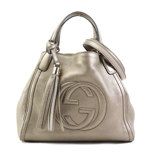 Gucci Leather Shoulder Bag