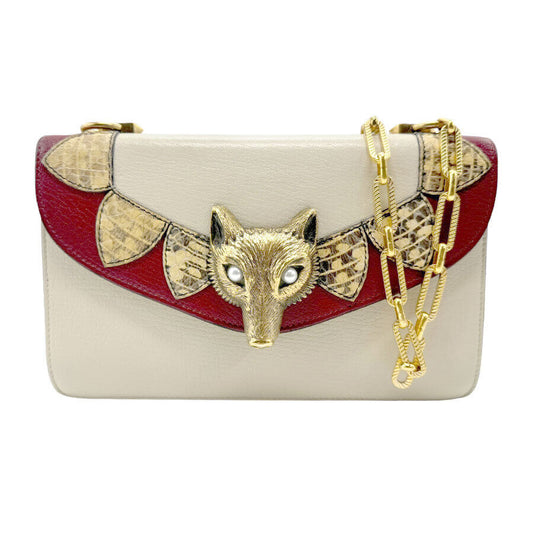 Gucci Chain Leather Shoulder Bag