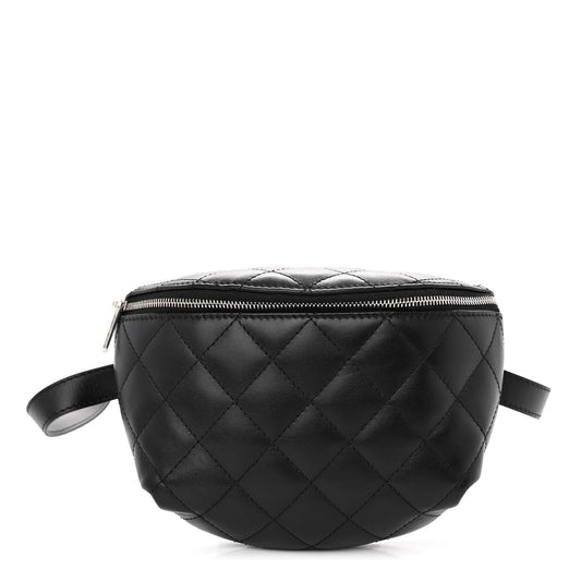 Chanel Calfskin Quilted Waist Belt Bag