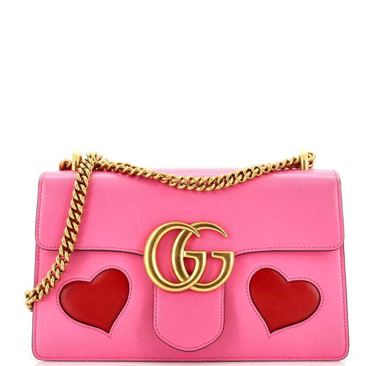 Gucci Chain Leather Shoulder Bag