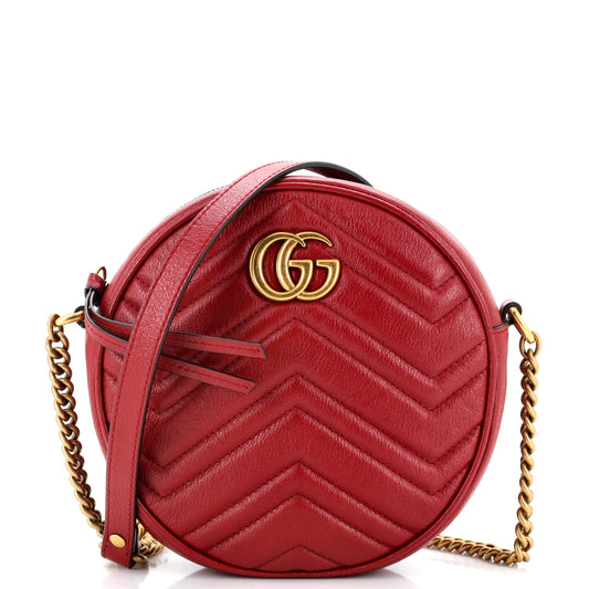 Gucci Twist Chain Leather Crossbody