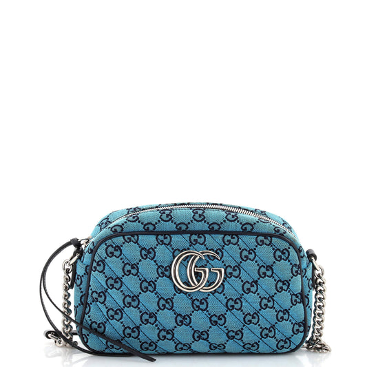 Gucci Quilted Canvas Shoulder Bag
