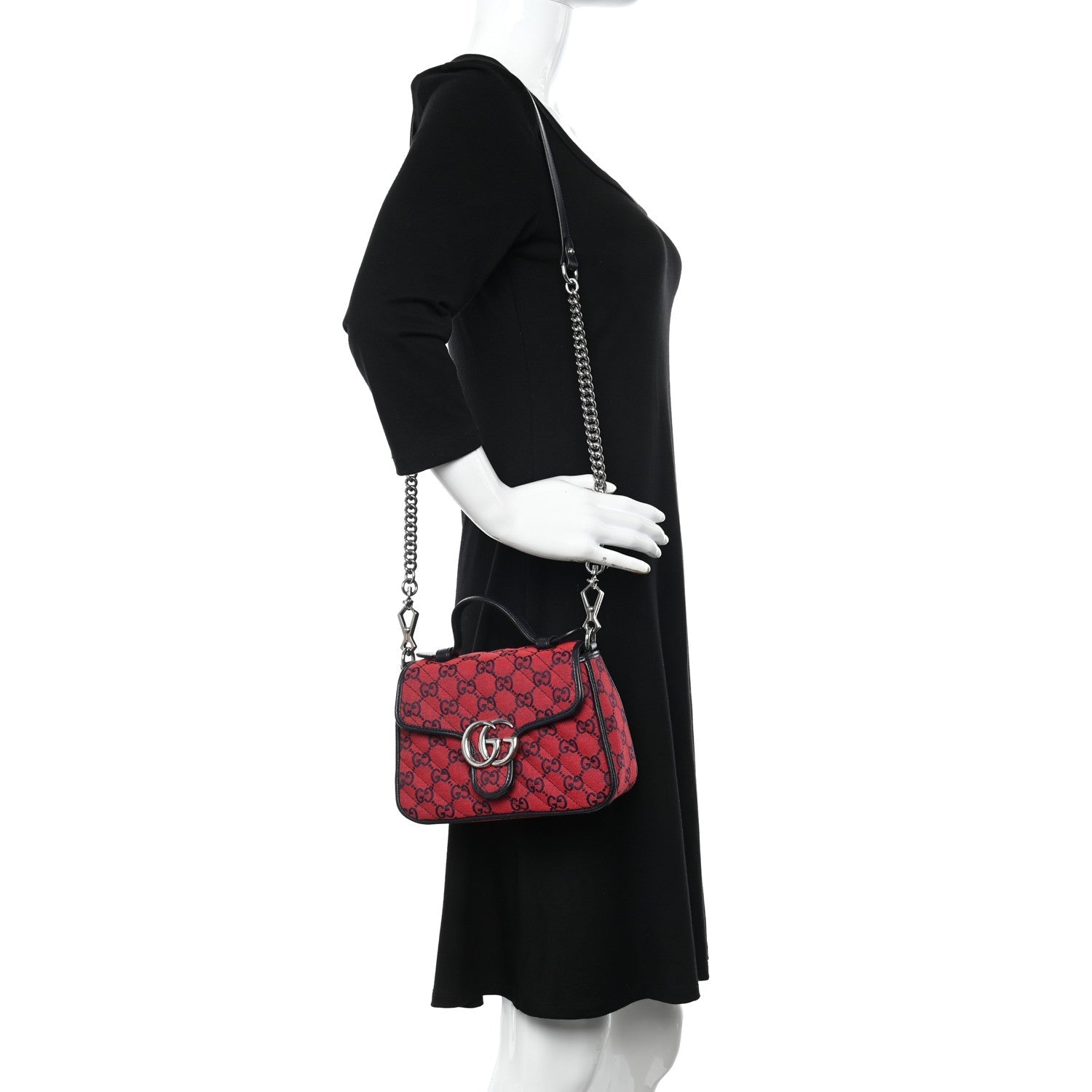 Gucci Leather Mini Shoulder Bag