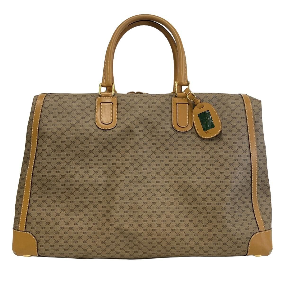 Gucci Monogram Leather Shoulder Bag