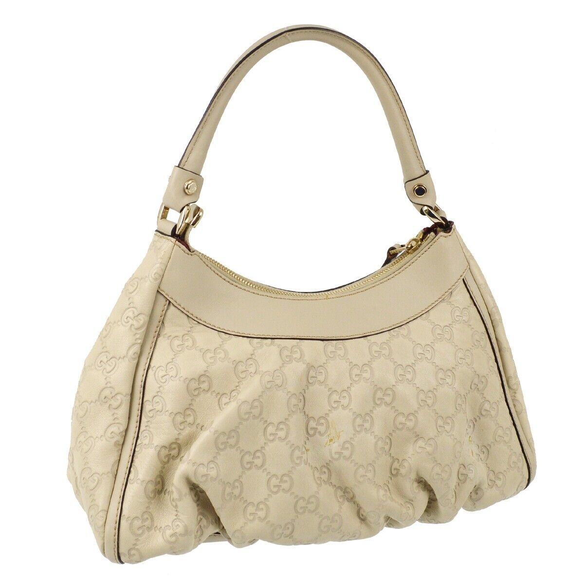 Gucci Leather Top Handle Shoulder Bag