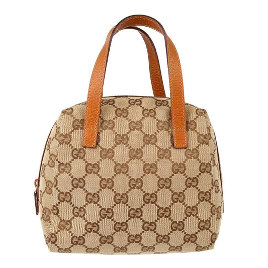 Gucci Monogram Leather Canvas Shoulder Bag
