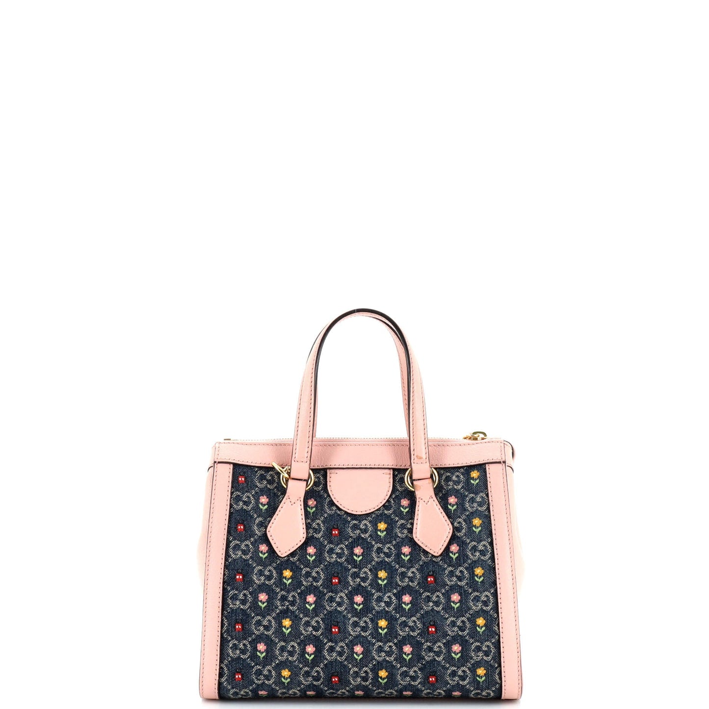Gucci Leather Canvas Tote
