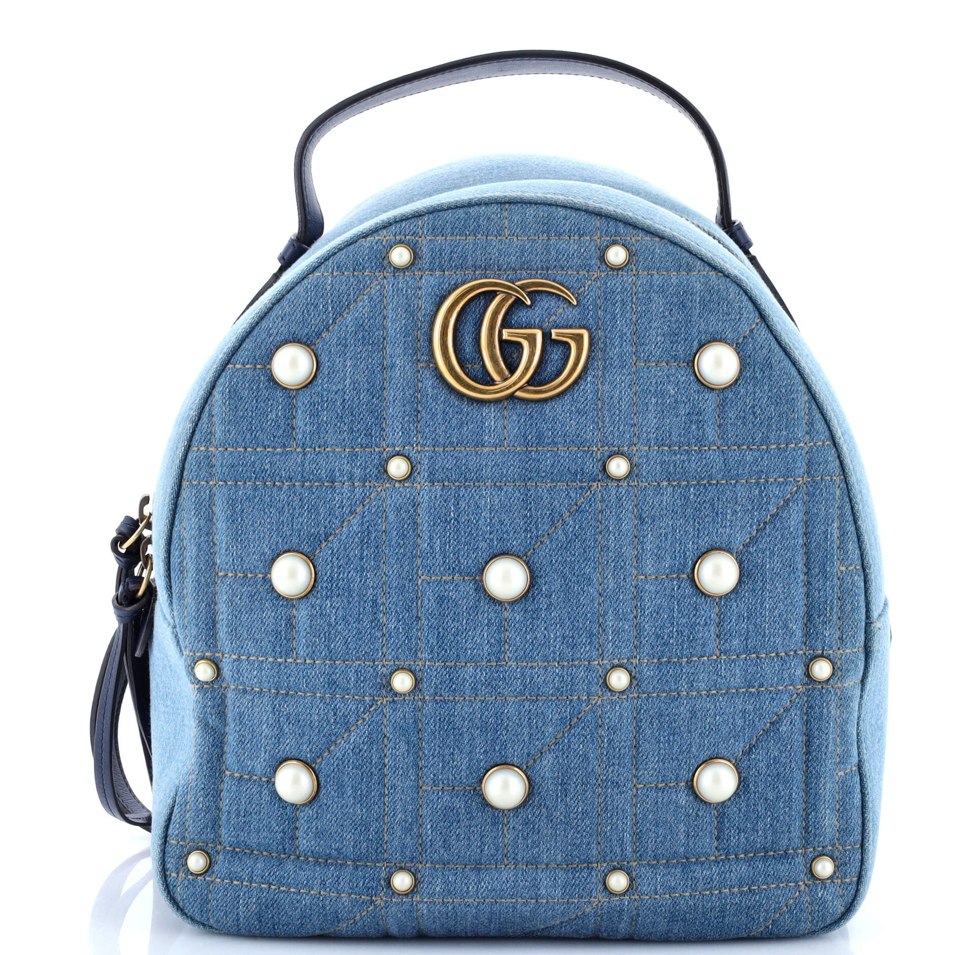 Gucci Quilted Backpack