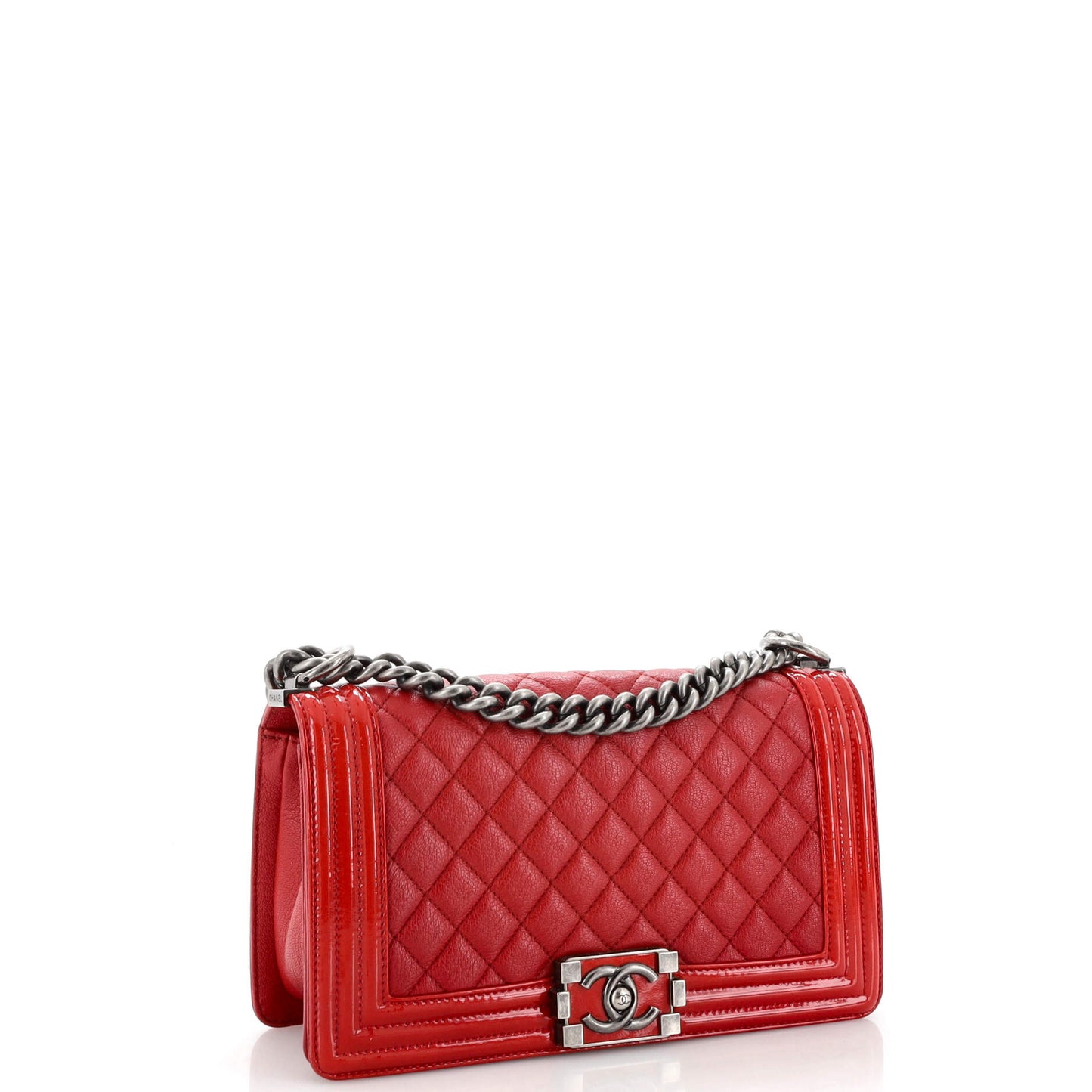 Chanel Boy Flap Bag Quilted Goatskin