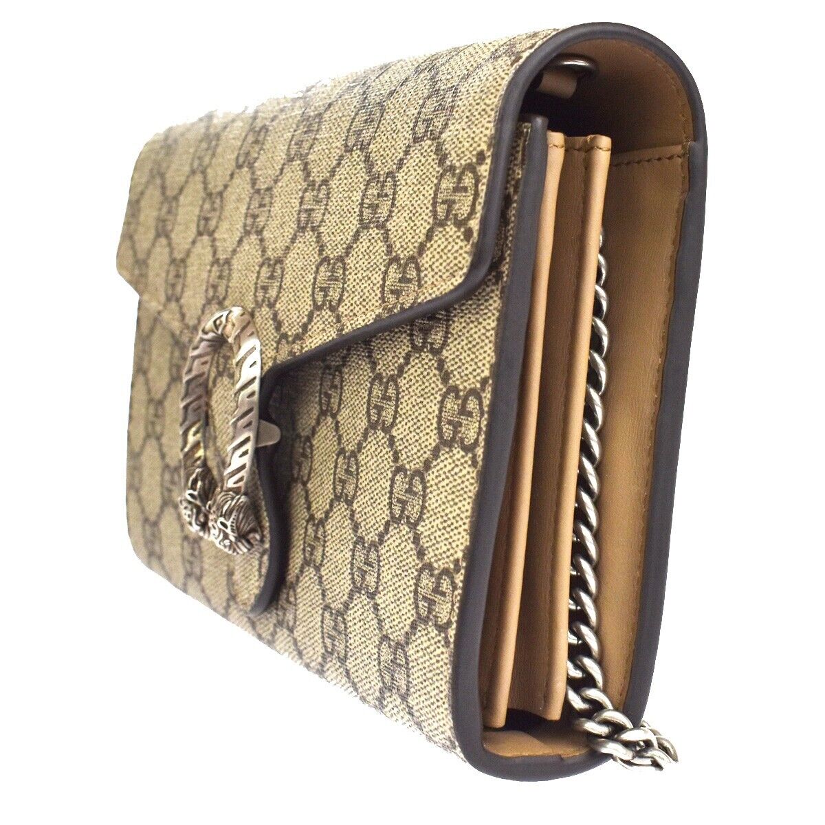 Gucci Chain Leather Shoulder Bag