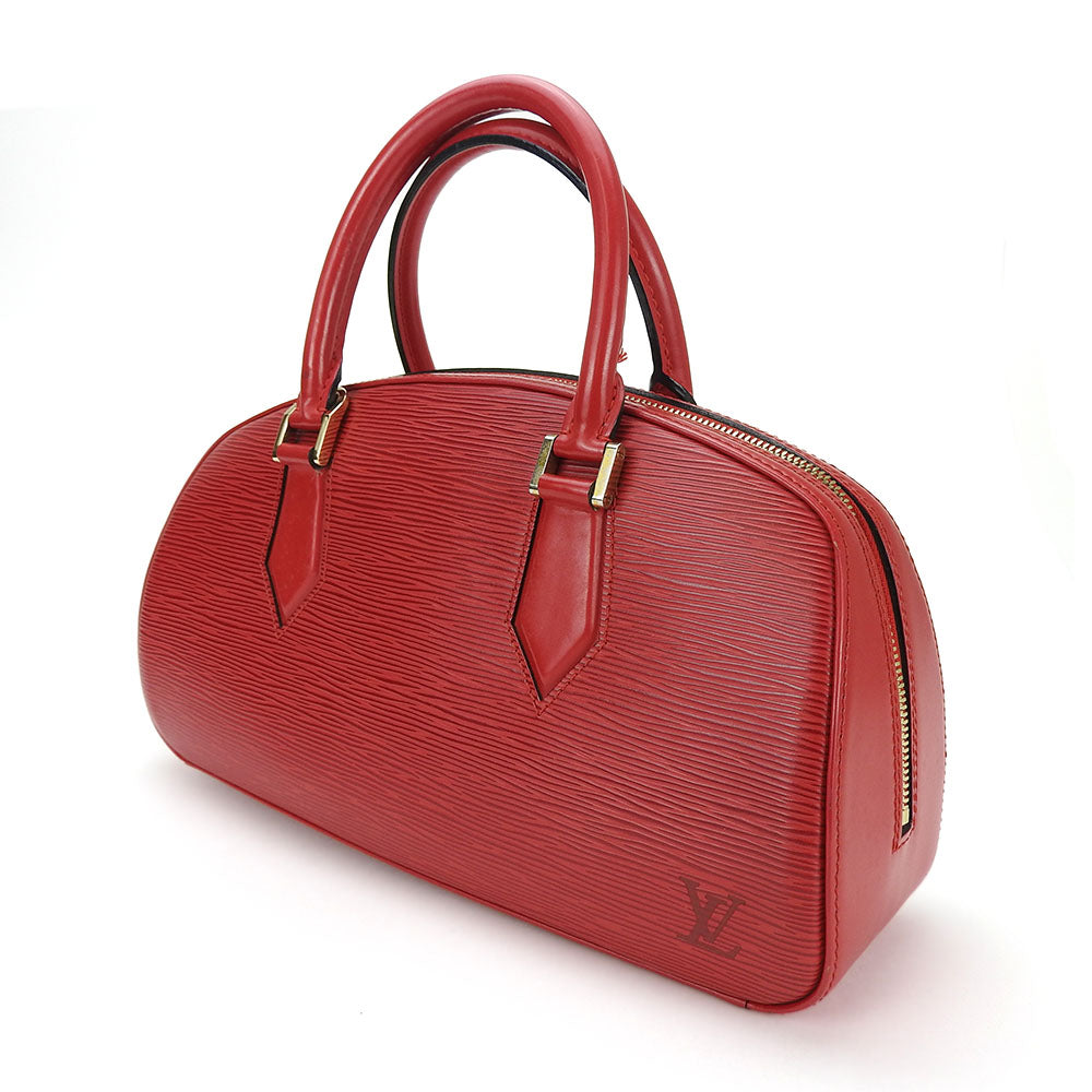 LOUIS VUITTON Handbag Epi Leather Red jasmine