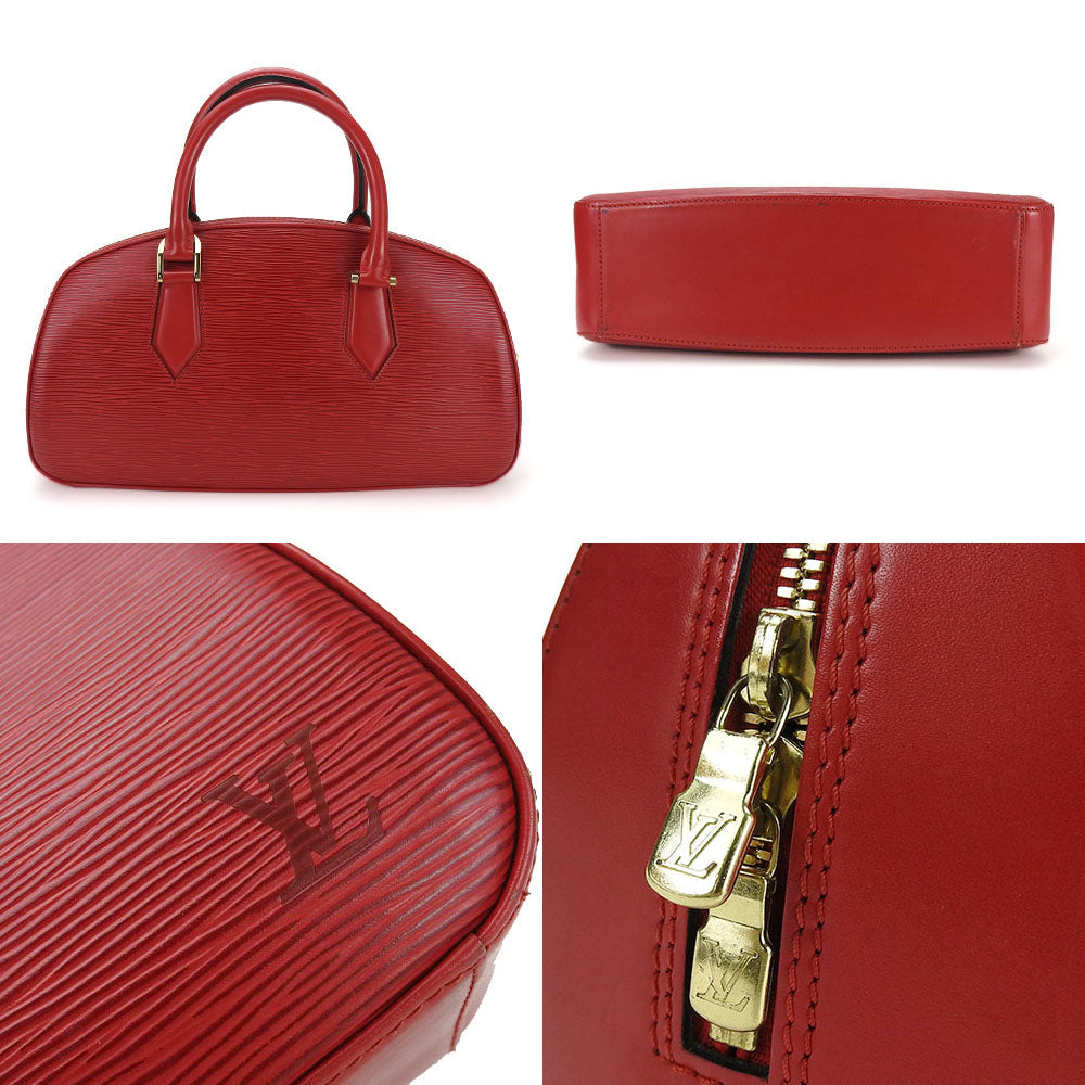 LOUIS VUITTON Handbag Epi Leather Red jasmine