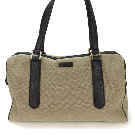 GUCCI Boston Duffel bag 257288 canvas beige