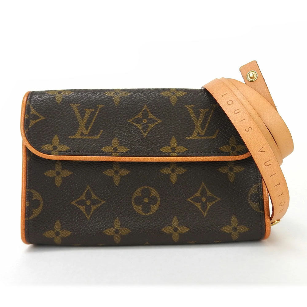 LOUIS VUITTON Waist bag Monogram Brown Pochette Florentine Women XS