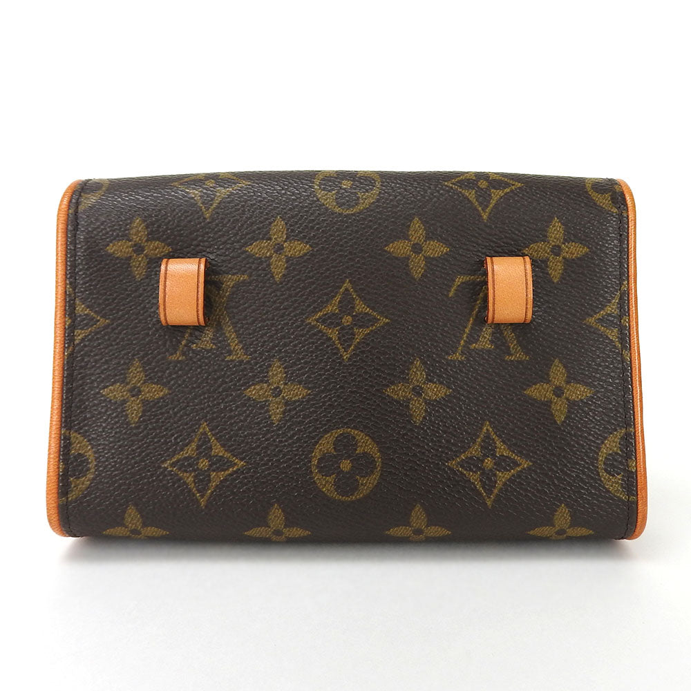 LOUIS VUITTON Waist bag Monogram Brown Pochette Florentine Women XS
