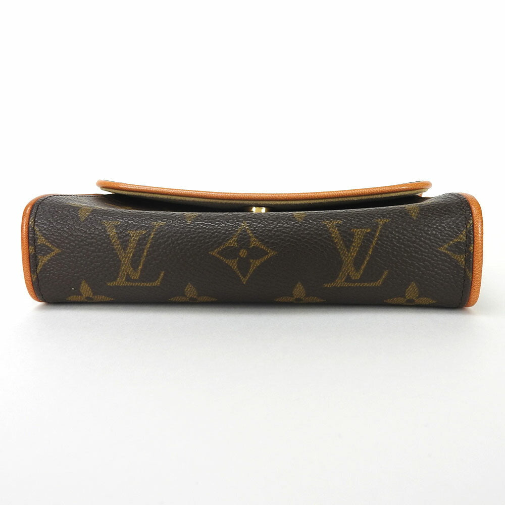LOUIS VUITTON Waist bag Monogram Brown Pochette Florentine Women XS
