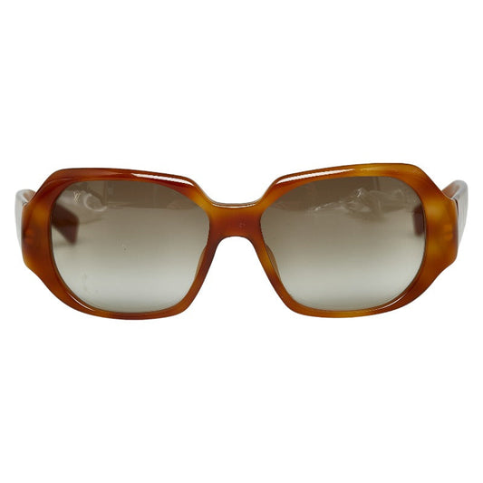 Louis Vuitton Monogram Obsession Curly Grading Lens Sun Glasses Z0028W Brown Gold Plastic Louis Vuitton
